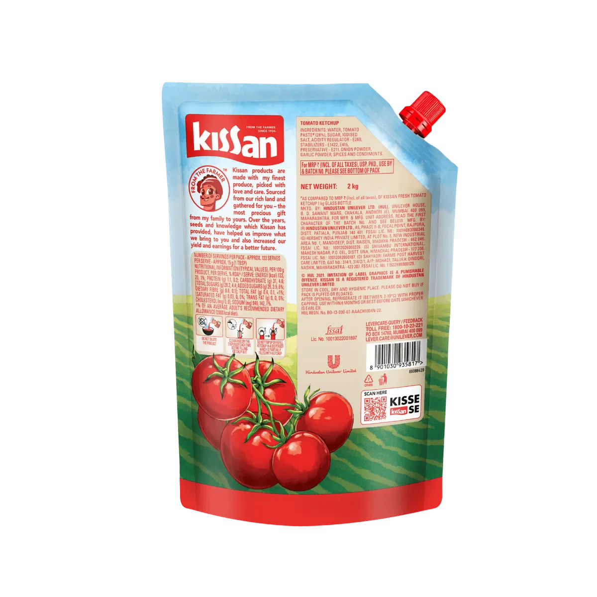 Kissan Tomato Ketchup 2 Kg 2