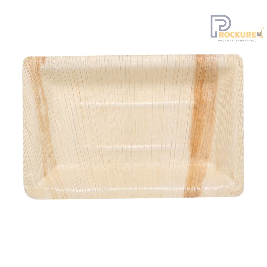 Areca Leaf 7 x 5 Inch Rectangle Tray