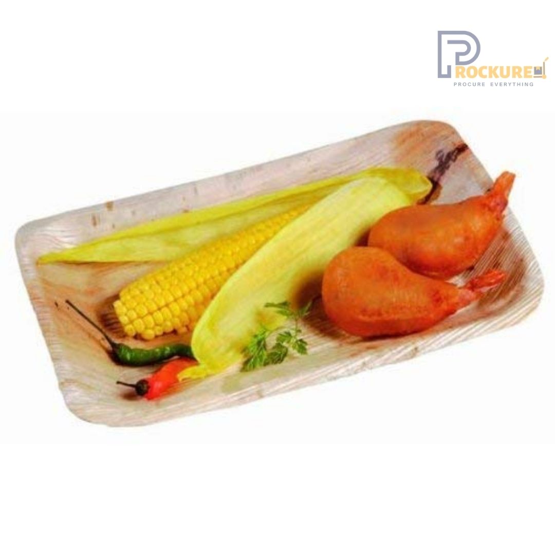 Areca Leaf 7 x 5 Inch Rectangle Tray