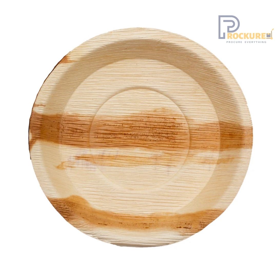 Areca Leaf 10 Inch Deep Round Plate