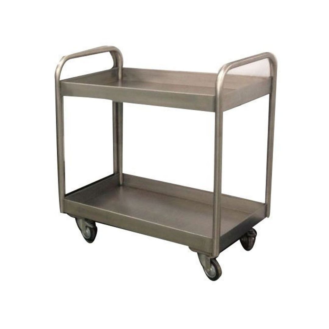 Harrison's 2 Tier Stainless Steel Trolley for Hotels