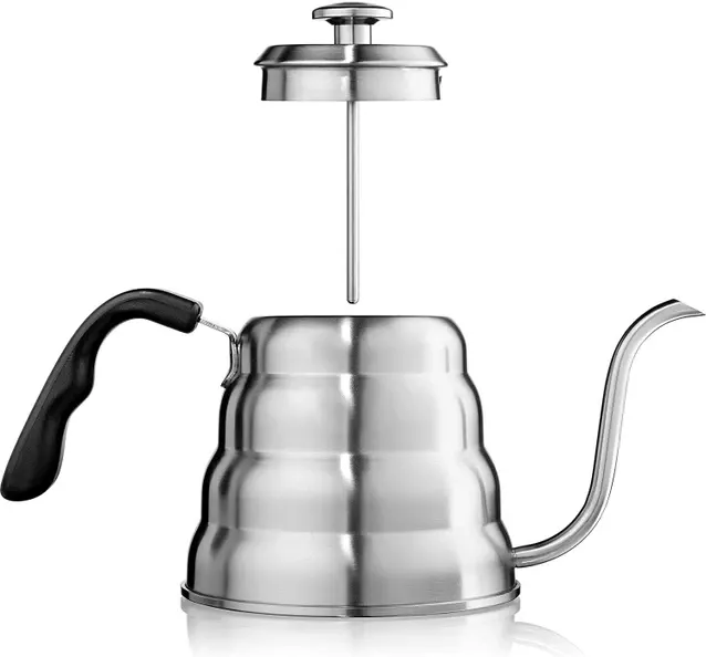 Gooseneck Coffee Kettle 1200 ml – Stainless Steel Pour-Over Kettle for Precision Brewing 2