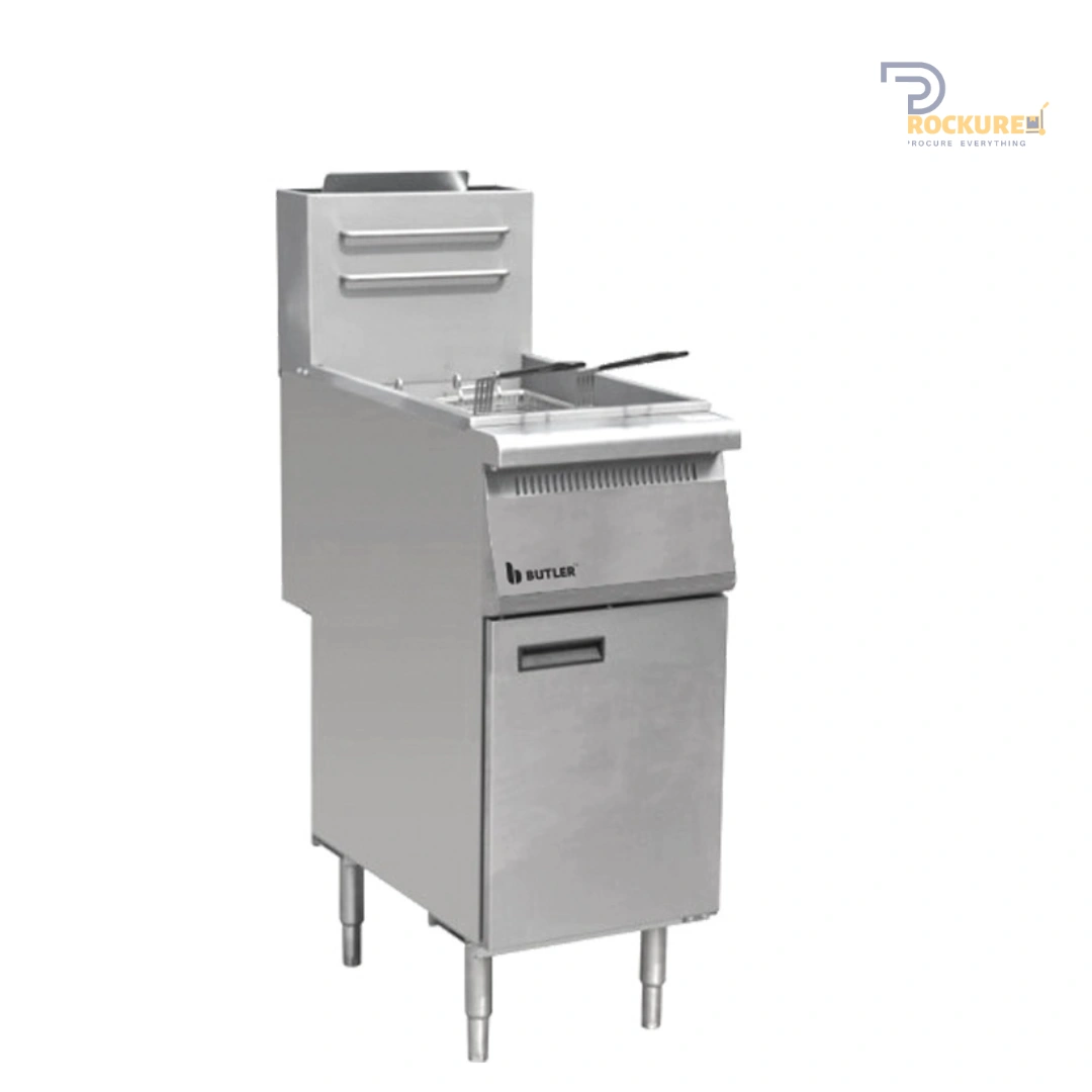 Butler Wonderfry 3B Premia Gas Fryer – 20L Capacity, 90,000 BTU/hr, Single Tank