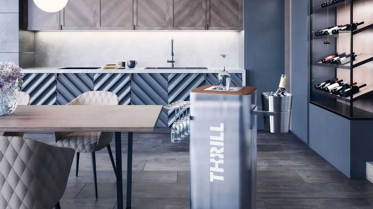 Thrill Vortex Tower Glassware Sanitizer 2