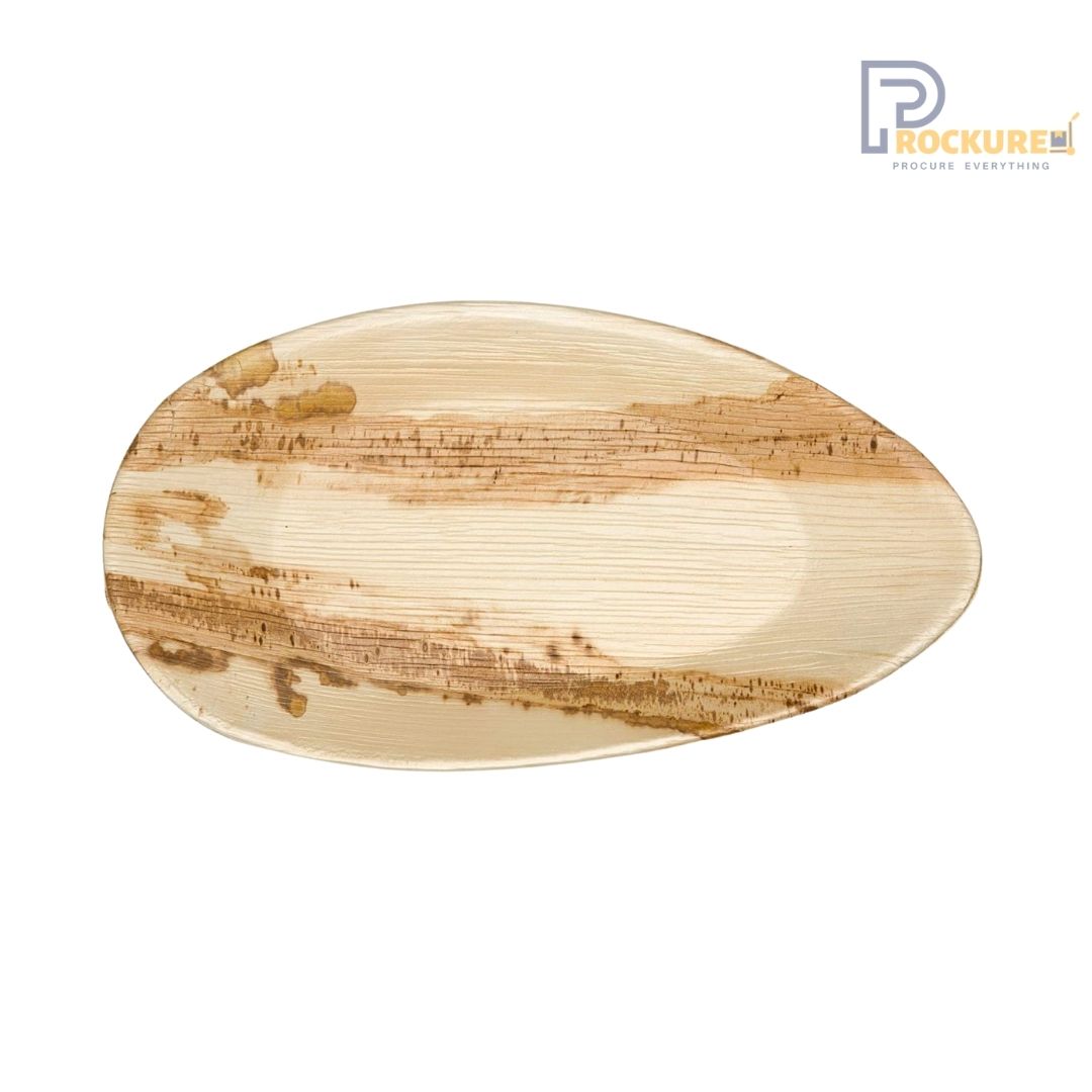 Areca Leaf 12 Inch Oval Plate