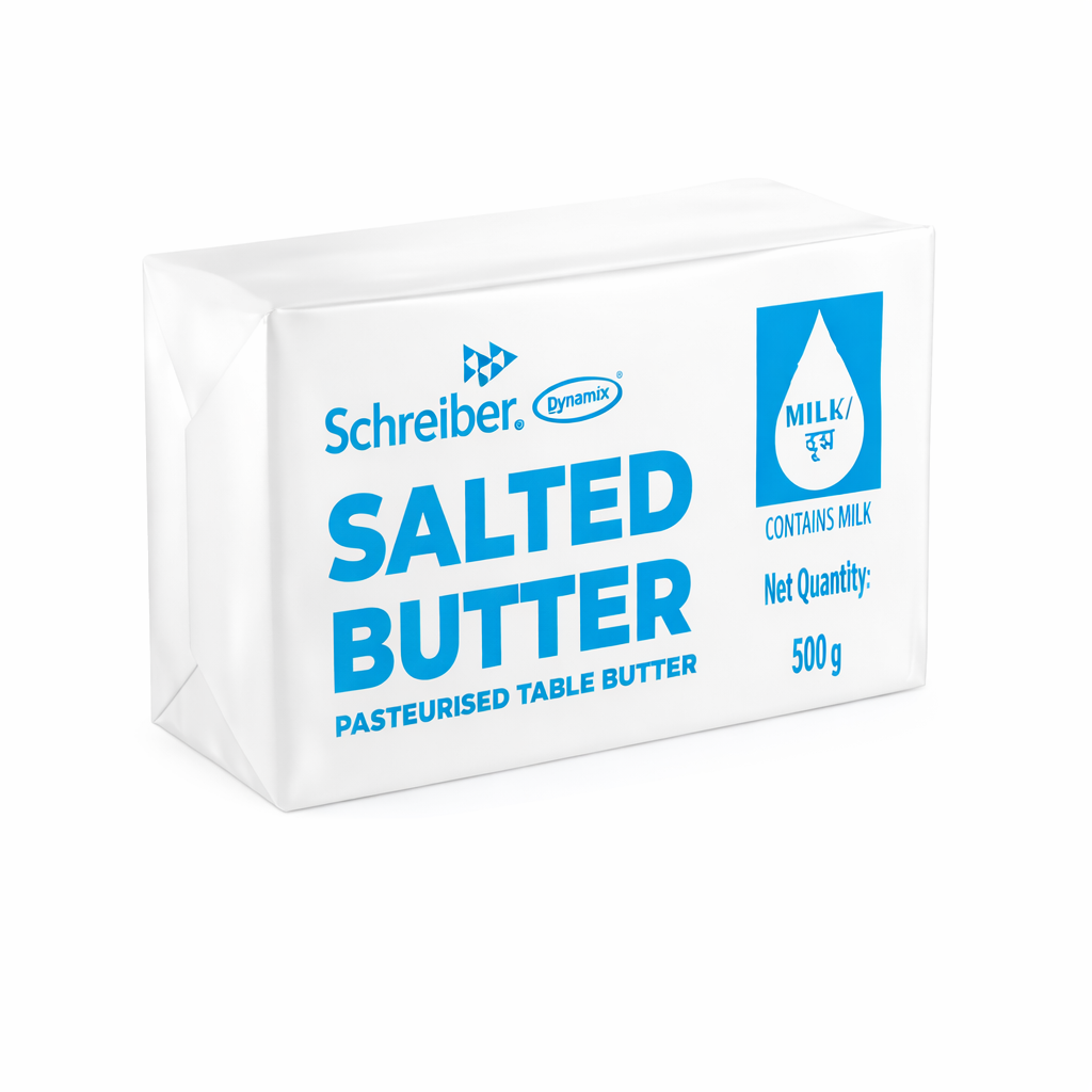 Dynamix White Wave Salted Butter 500gm Without Duplex