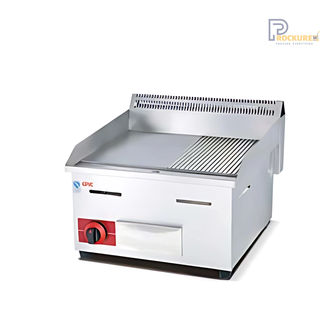 Imported GGP 720 Gas Griddle Plate – Heavy-Duty Stainless Steel for Commercial Use