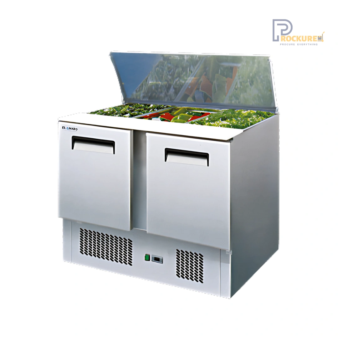 Elanpro 2 Door Salad Counter - ES 900 | Commercial Salad Counter