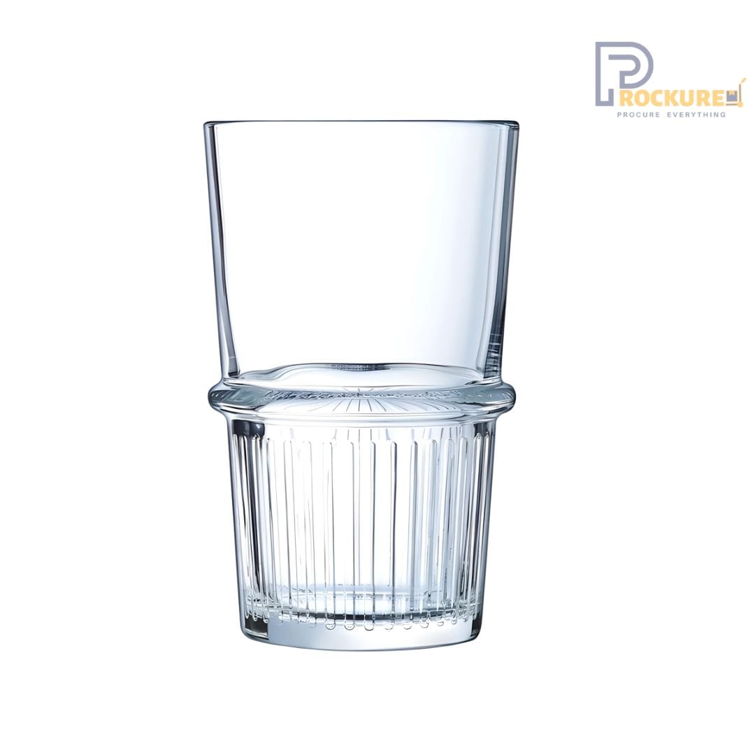 Arcoroc New York H/B Tumbler L7340 - 47 cl Tempered Glass (24 pc Carton)