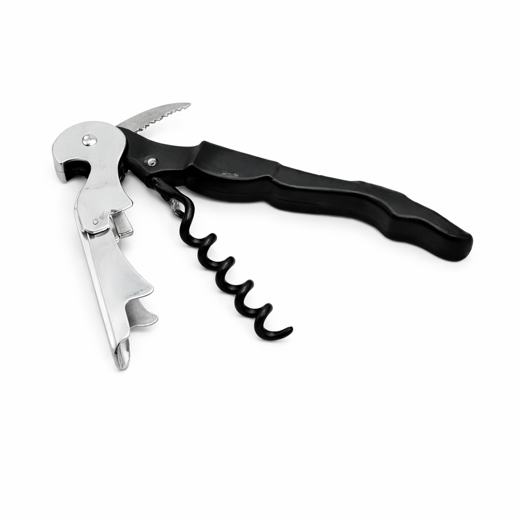 Black Multipurpose Bottle Opener - OPNERMPOS-BKL