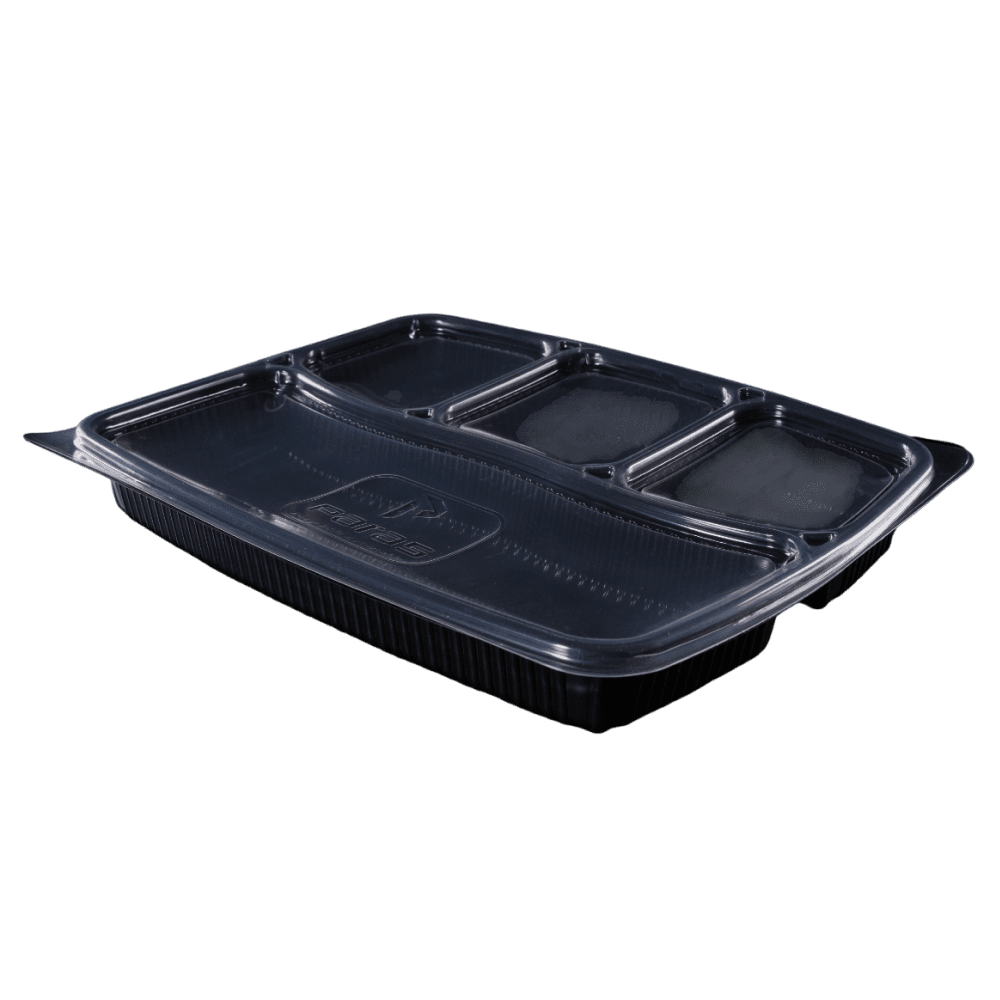 Paras 4CP Meal Tray Platter With Lid | Polypropylene (Plastic)