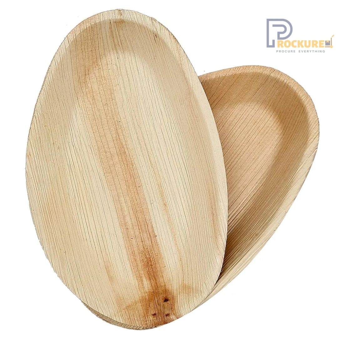 Areca Leaf 10 Inch Oval Plate