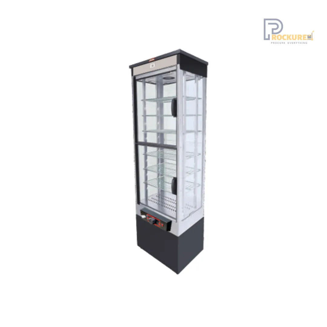 AKASA High-Capacity Electric Food Warmer, Stainless Steel - FW 1204 CON ANG 2