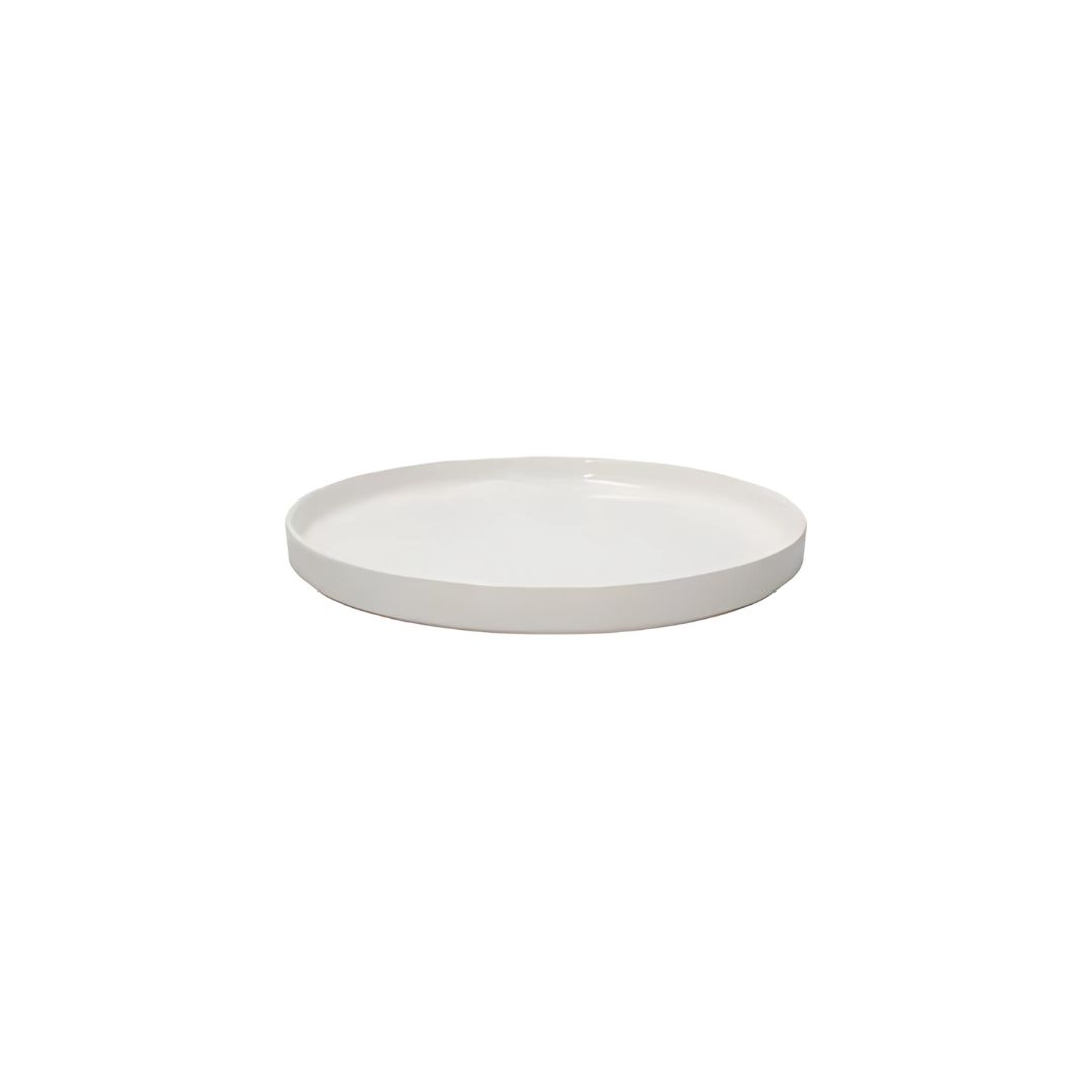 Sanaai EDGE PLATE Porcelain Dinner Plate - 27 cm (Pack of 12)