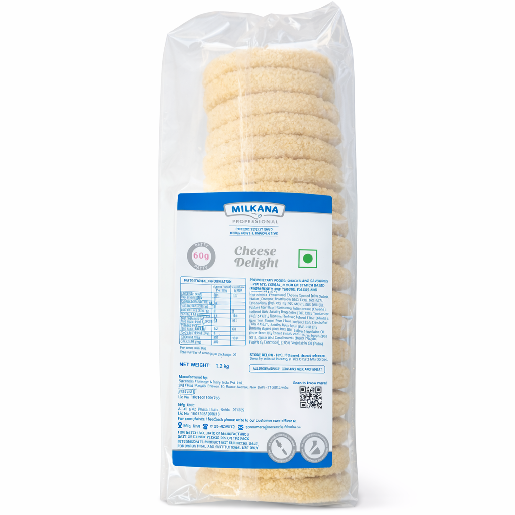 Milkana Cheese Delight Patty 60gm (1*8)