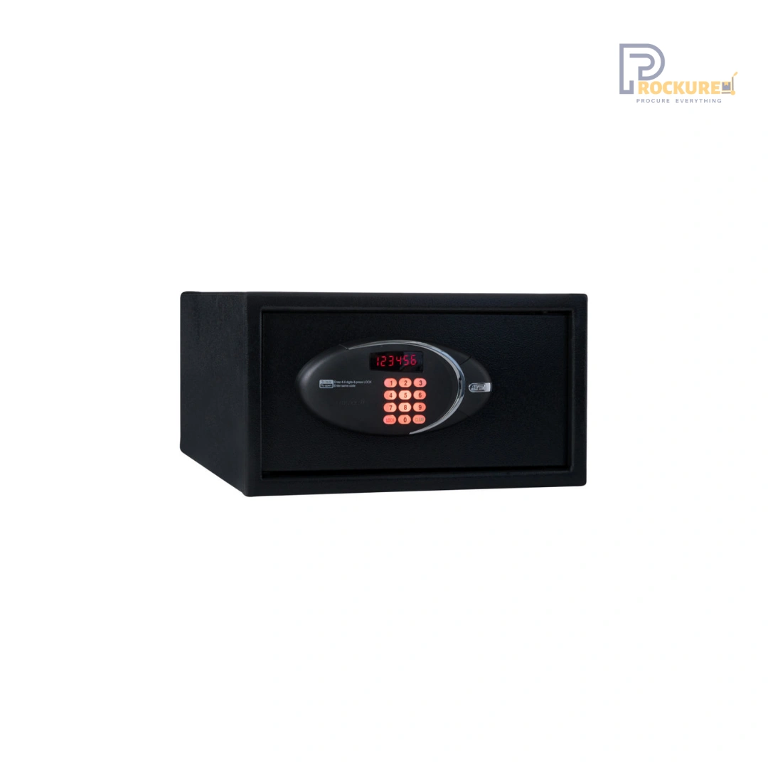 JVD Trustee Plus Safe – 15" Laptop, 1000 Audit, Code Lock, No Keylock, Black (No Battery)