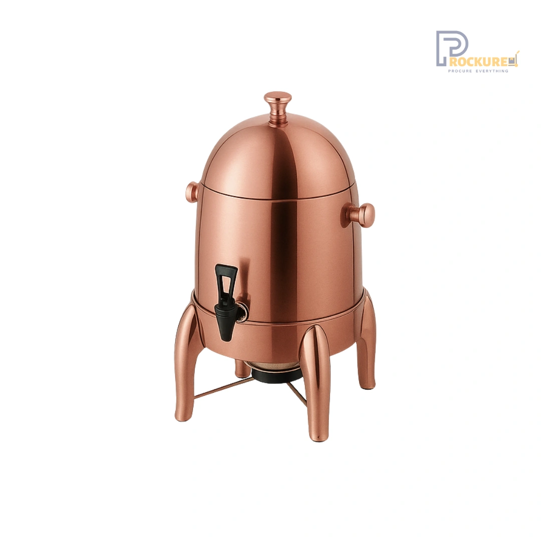 12 Ltr Coffee Urn with Rose Gold NL Legs – CUNL12RG