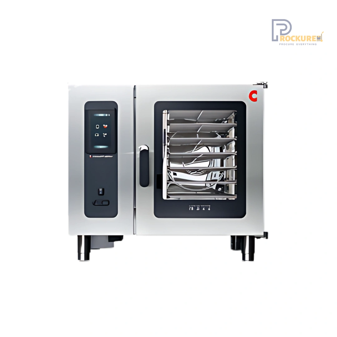 Electric 6-Tray Convotherm Combi Oven – Steam, Convection & Auto Cleaning