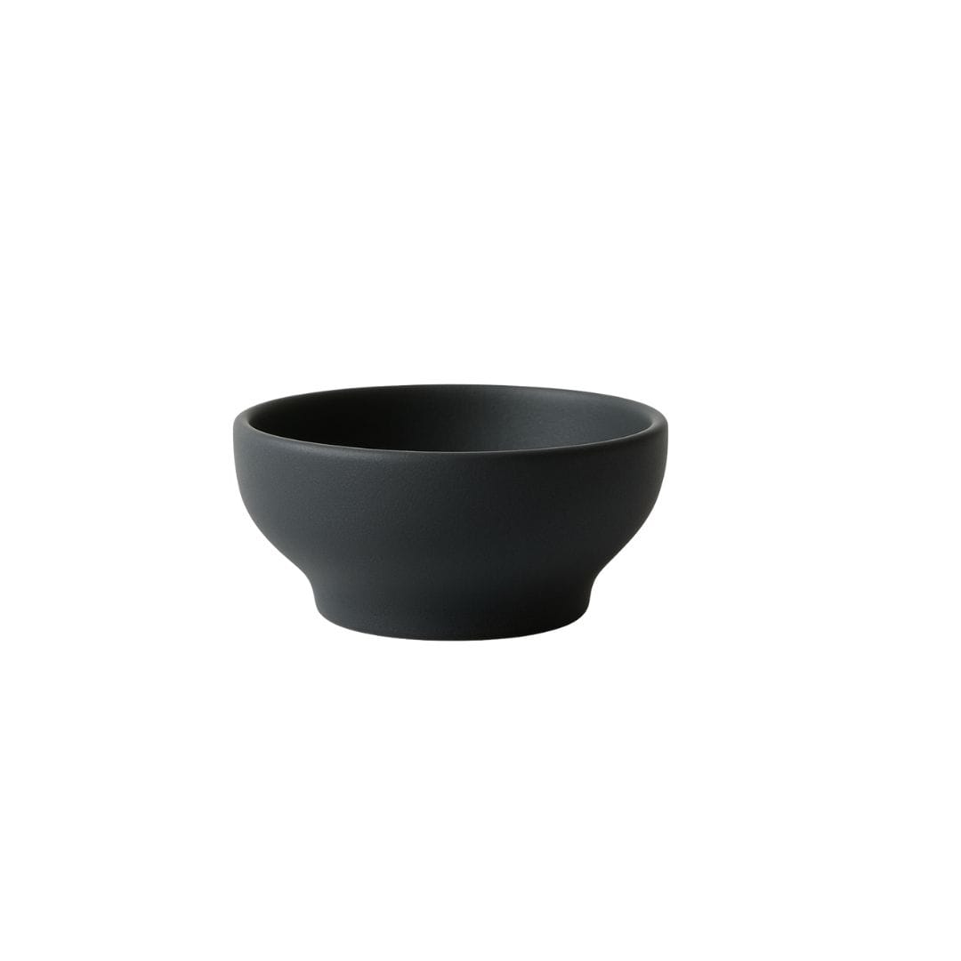 Sanaai Modern Black Deep Bowl Porcelain - 72 Pc Carton for Restaurants & Hotels