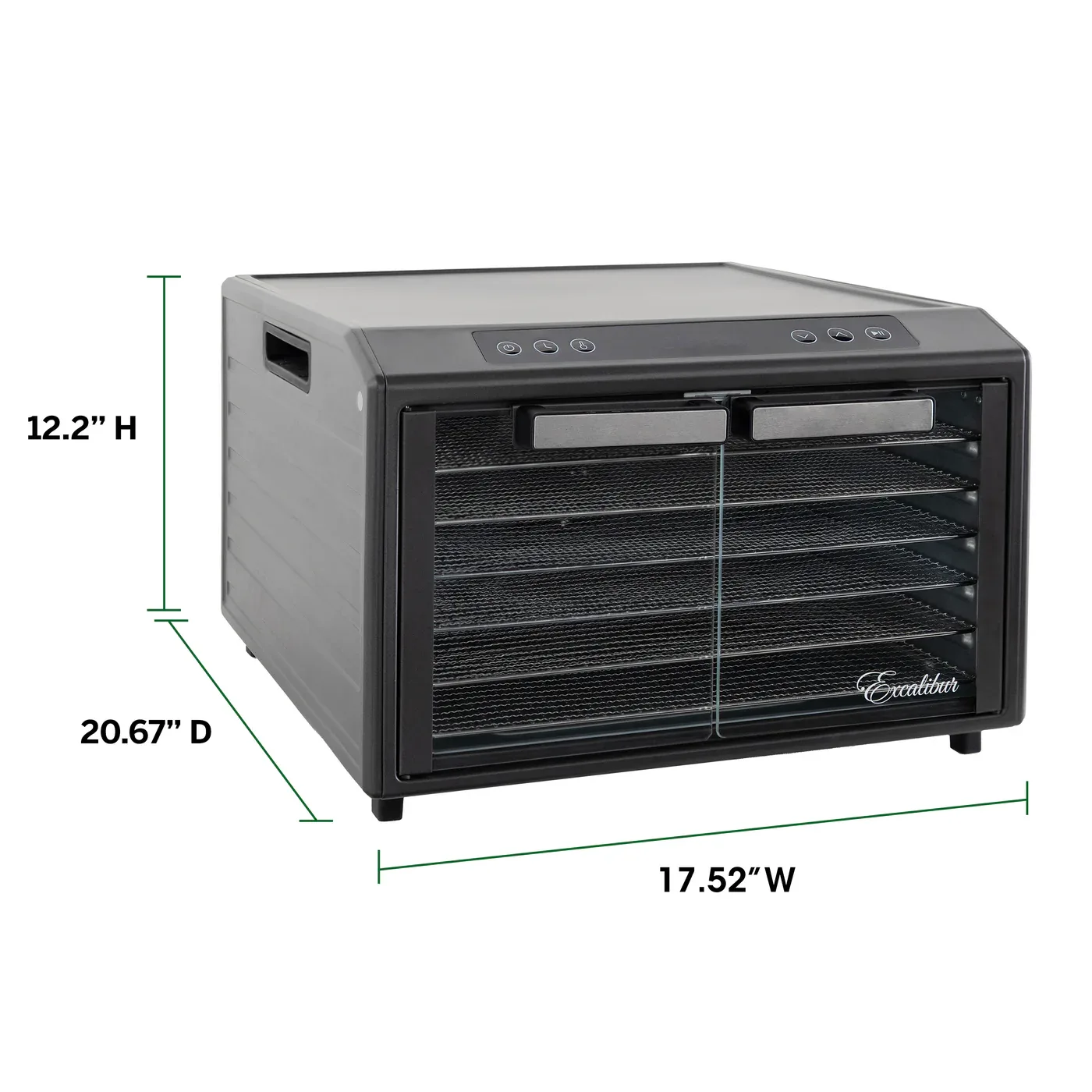 Excalibur Dehydrator SS 6-Tray Select with 1 year Warranty 4