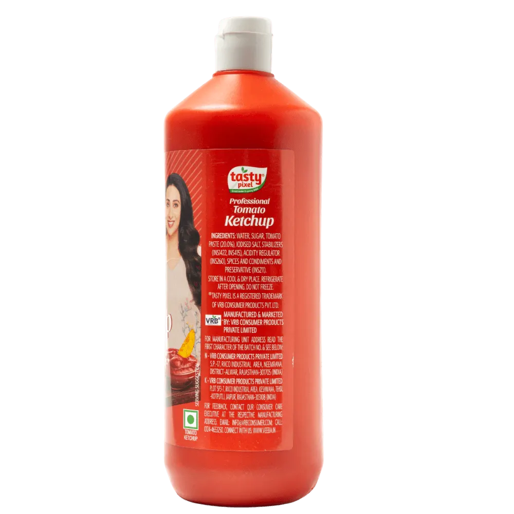 Veeba Tomato Ketchup Professional 1.2 Kg Tasty Pixel 3