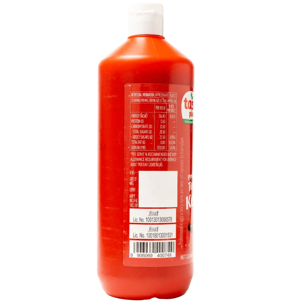 Veeba Tomato Ketchup Professional 1.2 Kg Tasty Pixel 2