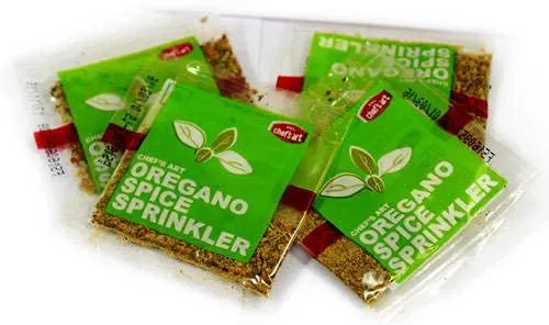 Chef's Art Oregano Spice Sprinkler 0.8 gm Sachets 4