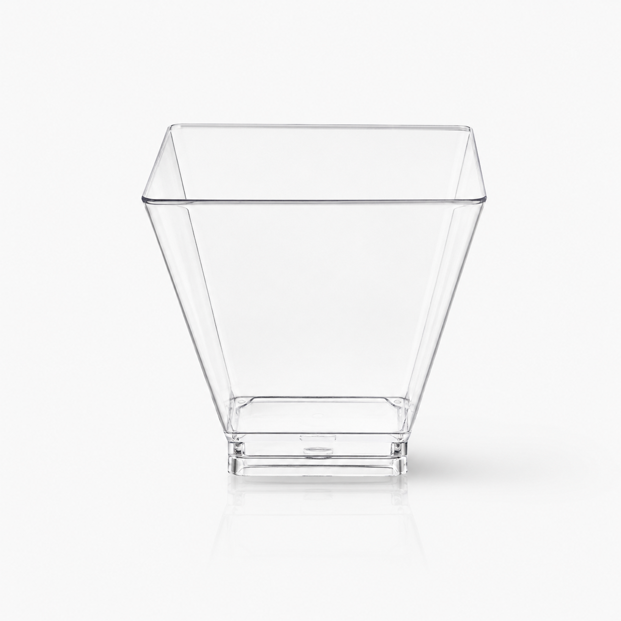 Acrylic Plastic Square Dessert Cup N56