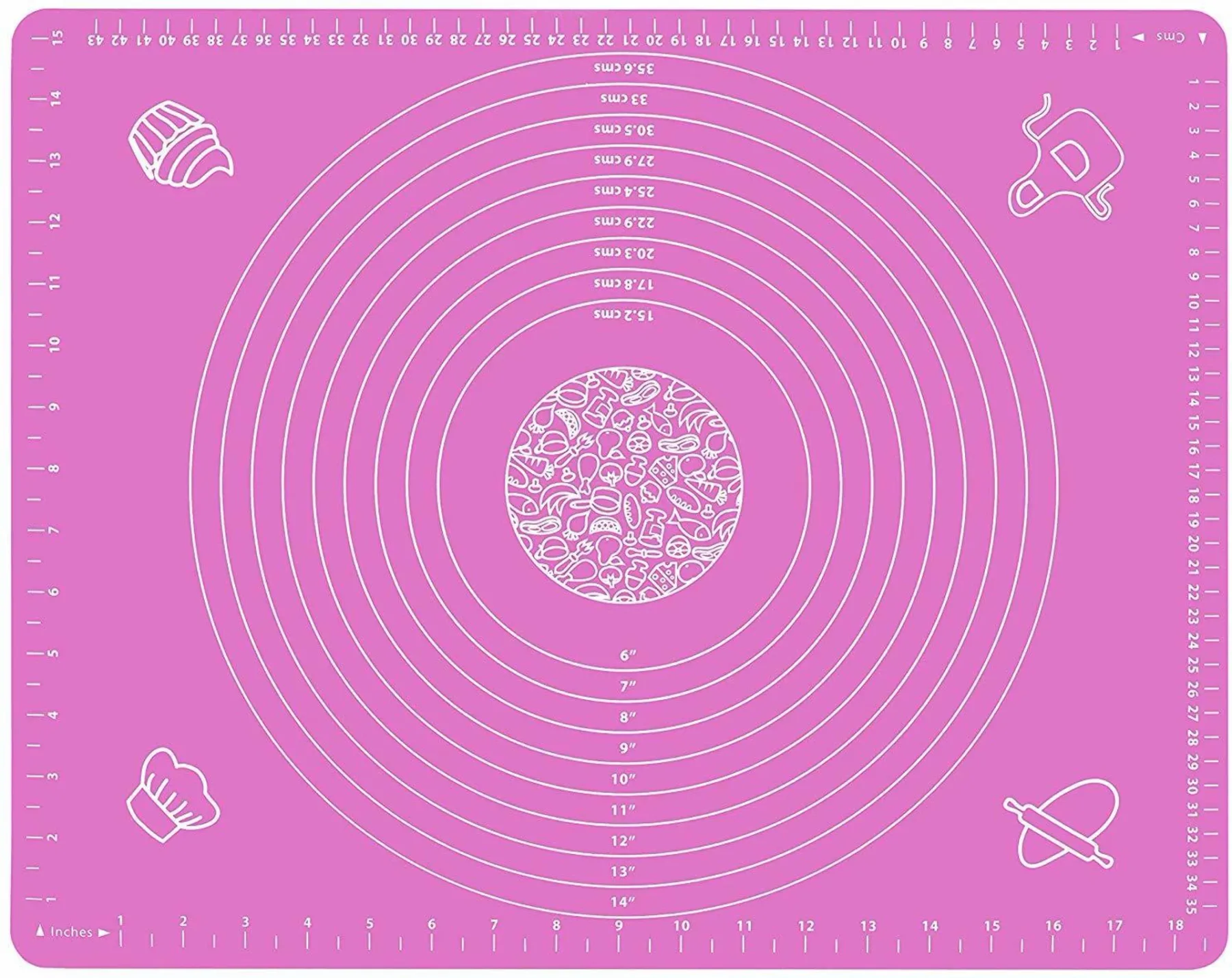 Silicone Measuring Mat 45 x 65 cm