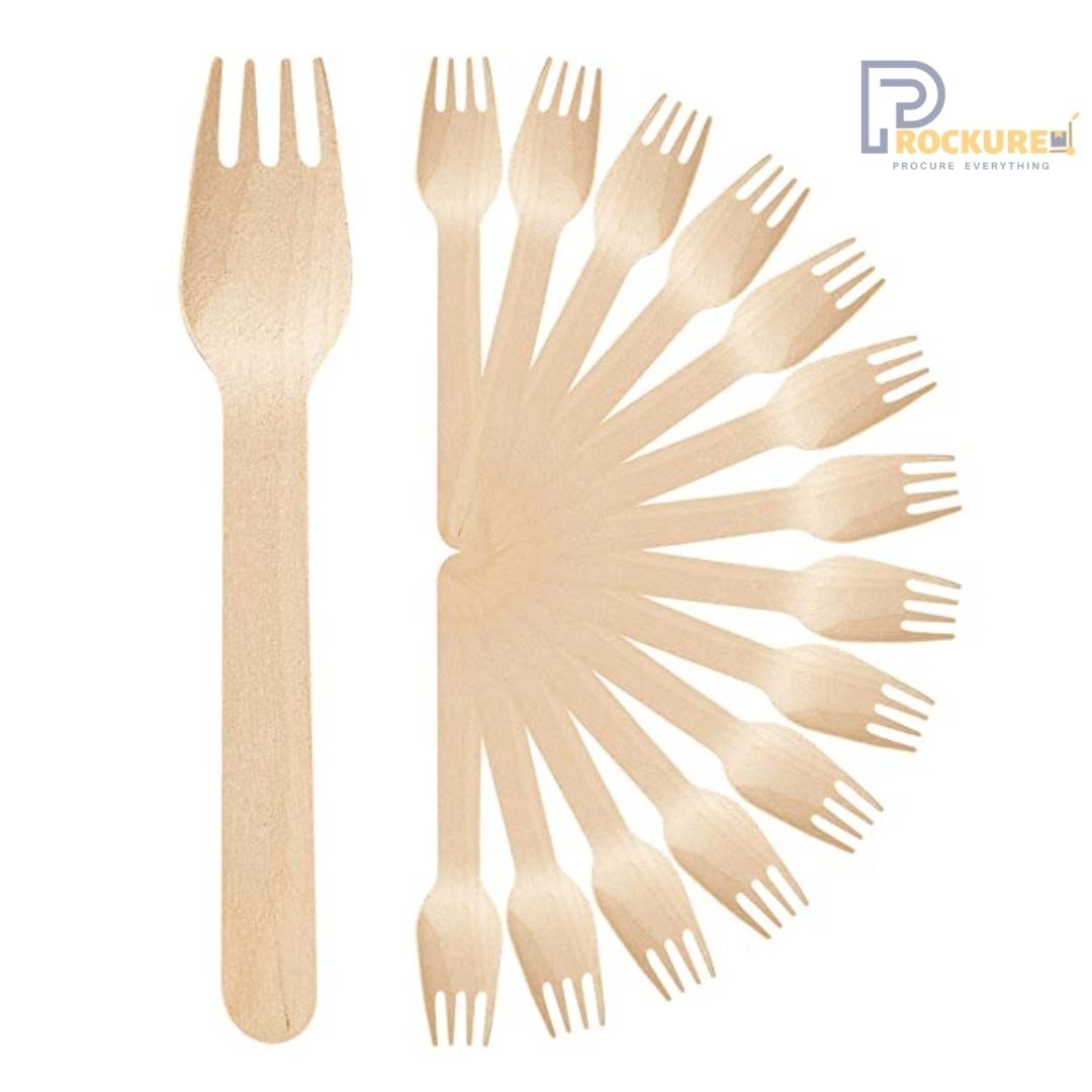 Wooden Fork 140 mm
