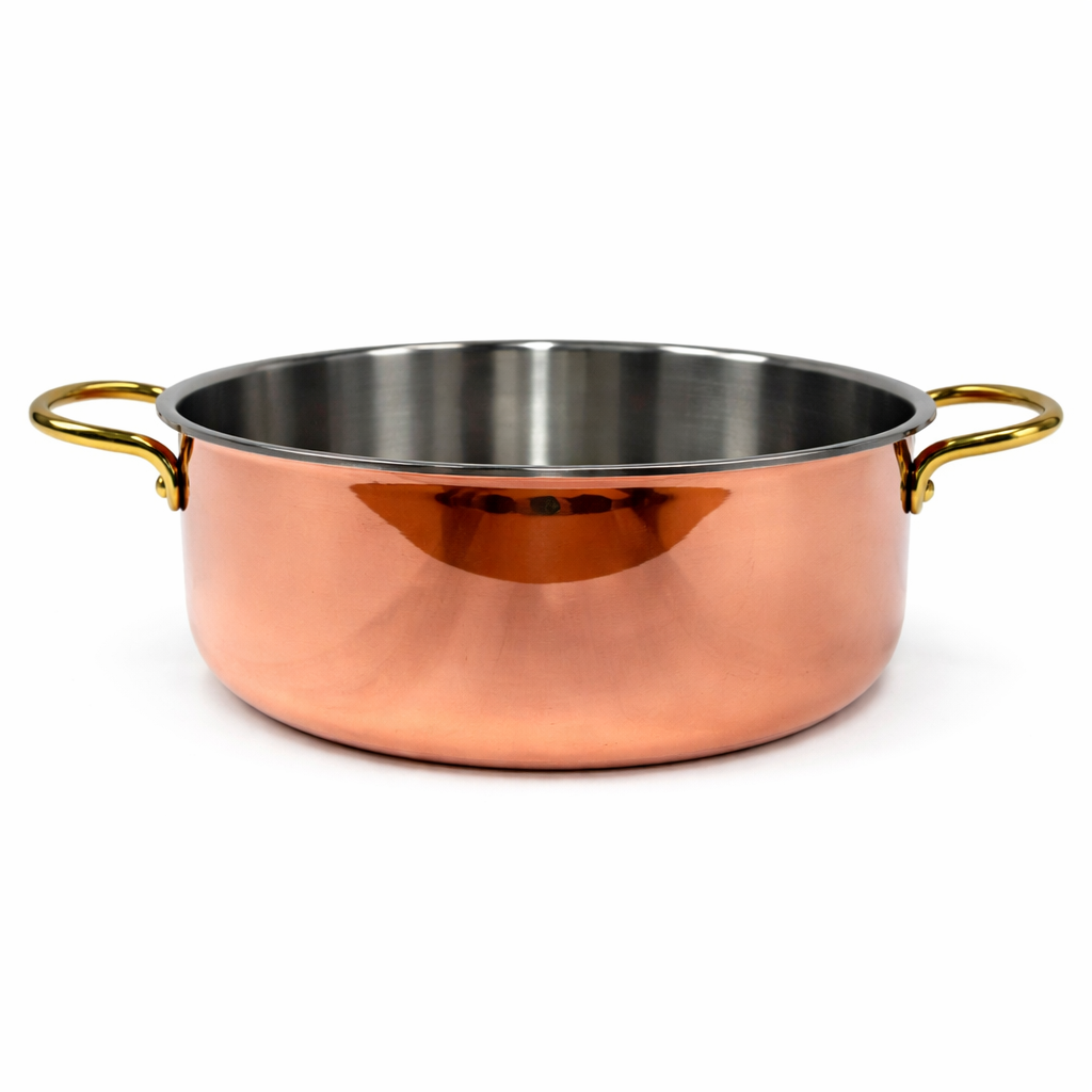 Pradeep Triply Casserole Pot 2.2 Litre with Copper Finish