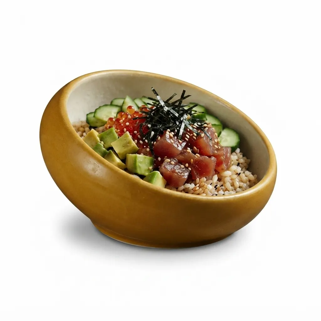 Meraami Beyond the Set Ceramic Slanted Bowl 19 cm