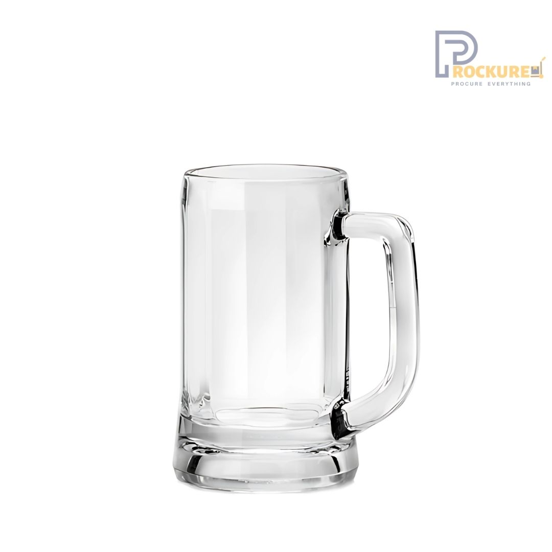 Ocean Munich Beer Mug - 355 ml Classic Glass for Bars & Restaurants | 6 pc Carton