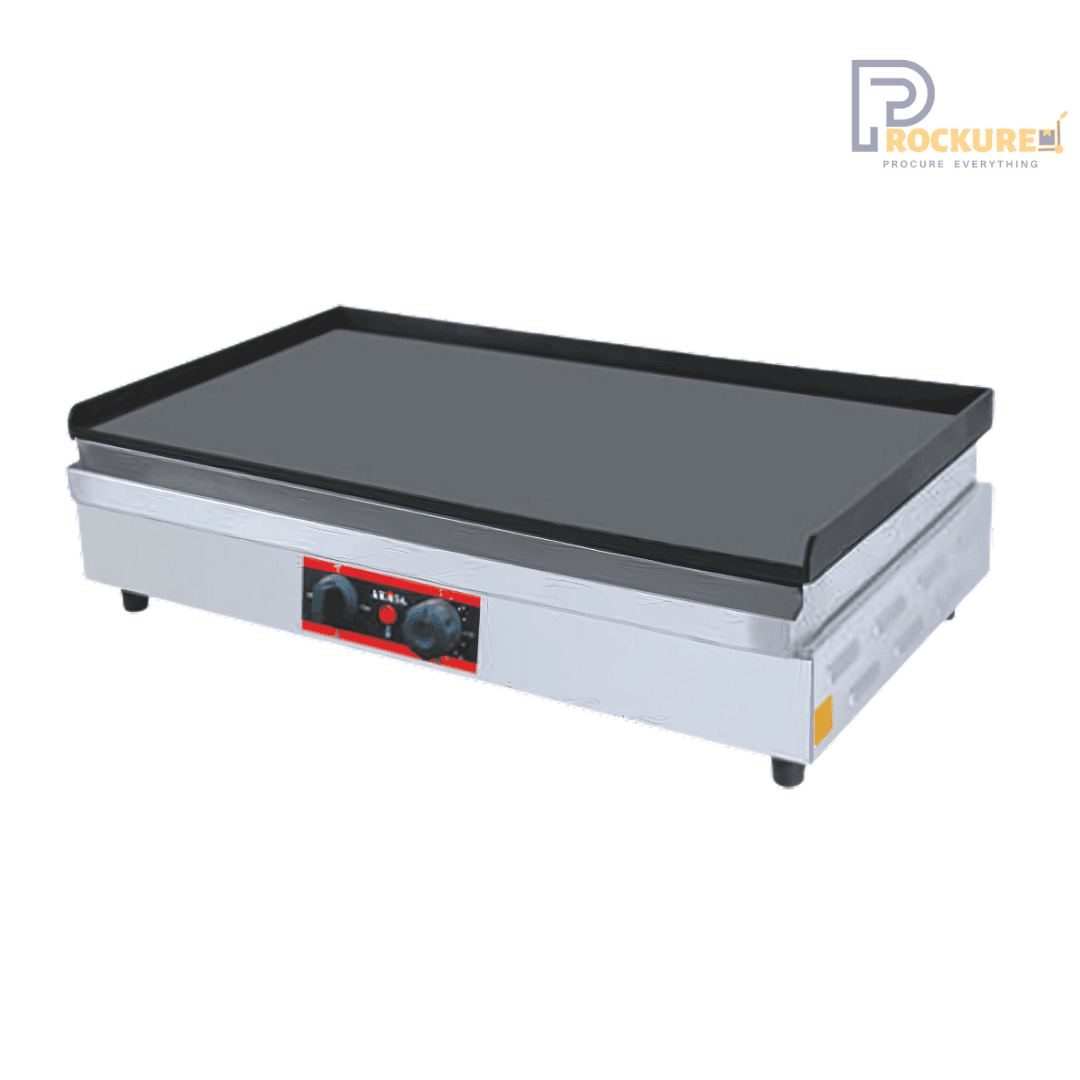 AKASA GP 1812 Electric Griddle Plate – 1800W, Up to 300°C, Compact Stainless Steel