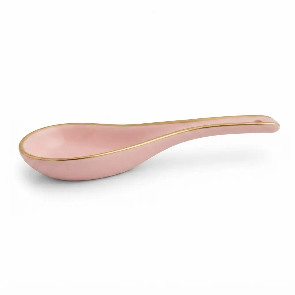 Meraami Aura Blush Ceramic Soup Spoon 15 cm