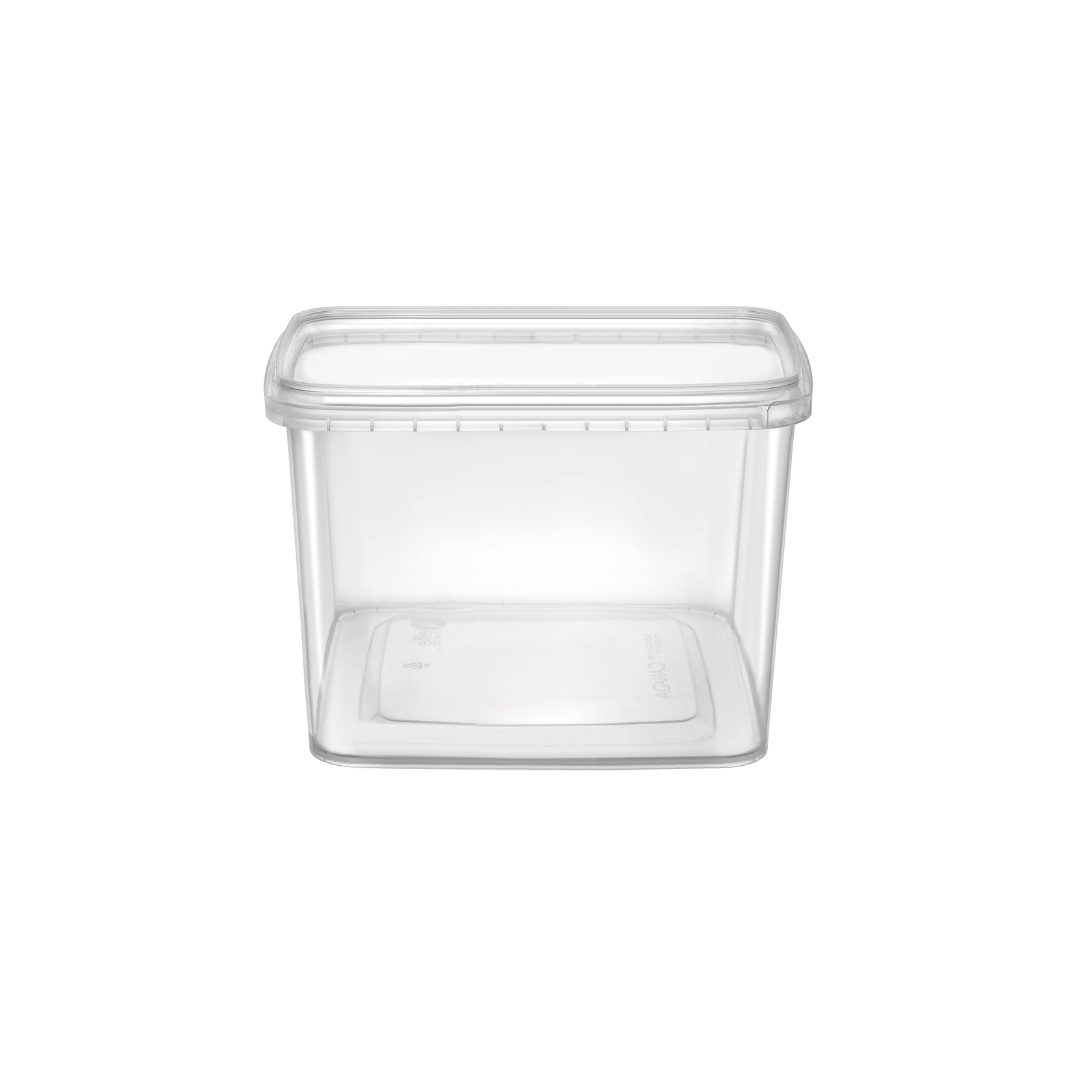 Square Tamper Proof Container 1200ml