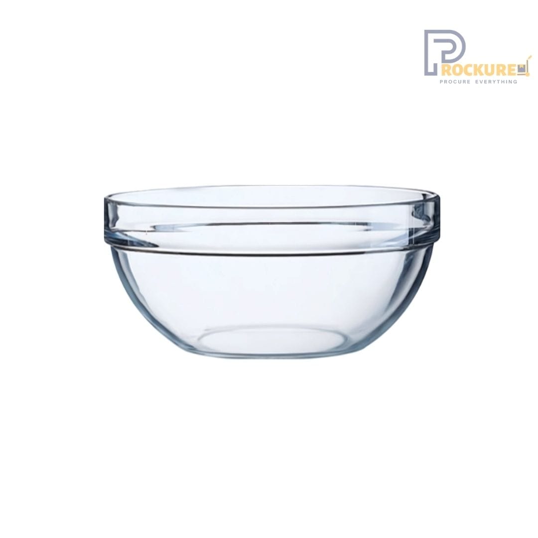 Arcoroc Stackable Bowl L4259 - 75ml Tempered Glass (Carton of 144 pc)