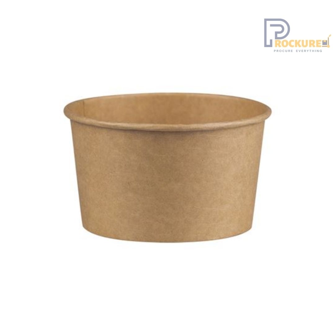 Kraft Brown Paper Bowl | 350 ml