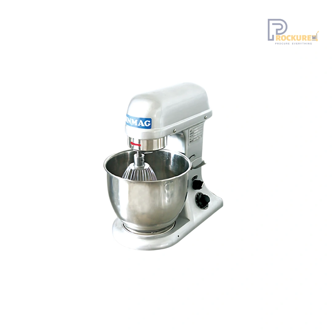 Sinmag SM-5L Planetary Mixer 5L Capacity with Bowl, Beater, Hook and Whipping Ball