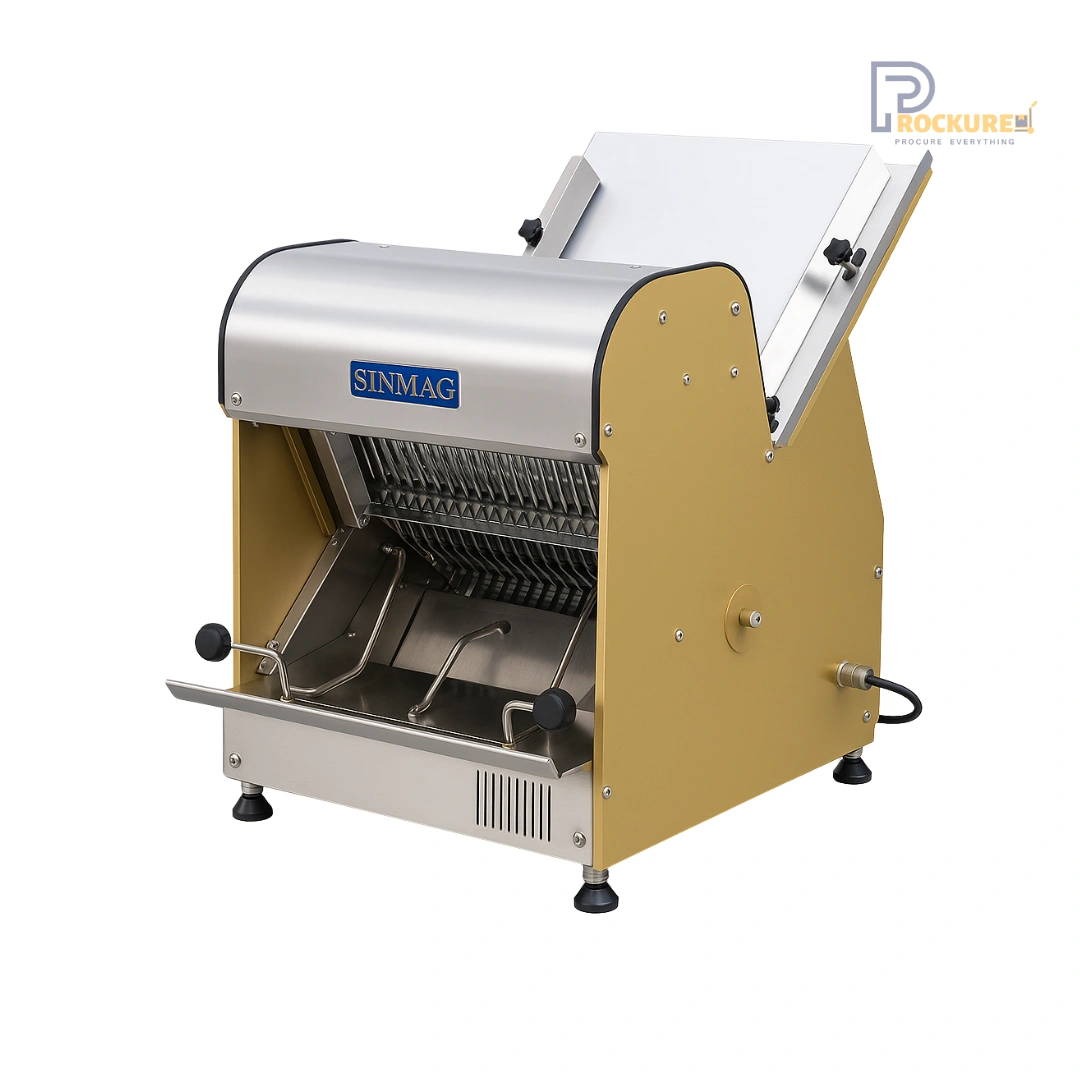 Sinmag SM-302N Commercial Bread Slicer – 12mm Thickness, 70kg, SS Body