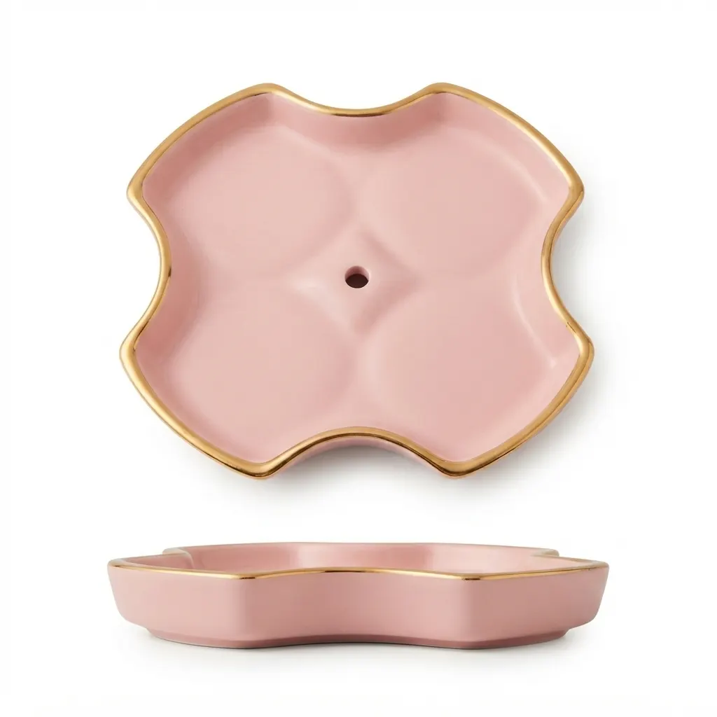 Meraami Aura Blush Ceramic Ash Tray 15 cm