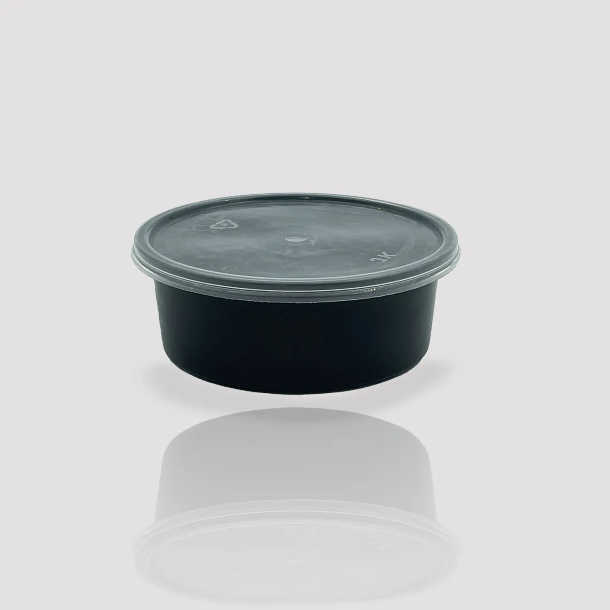 Flat Plastic Lid 103mm For 200ml Bowl (PET)