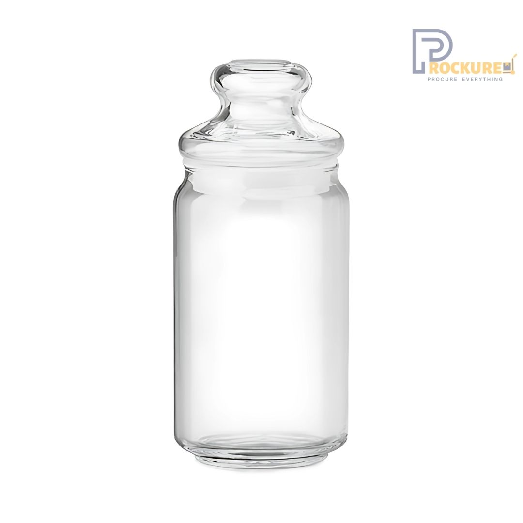 Ocean Pop Jar with Glass Lid - 750 ml Storage for Restaurants & Hotels (6 pc Carton)