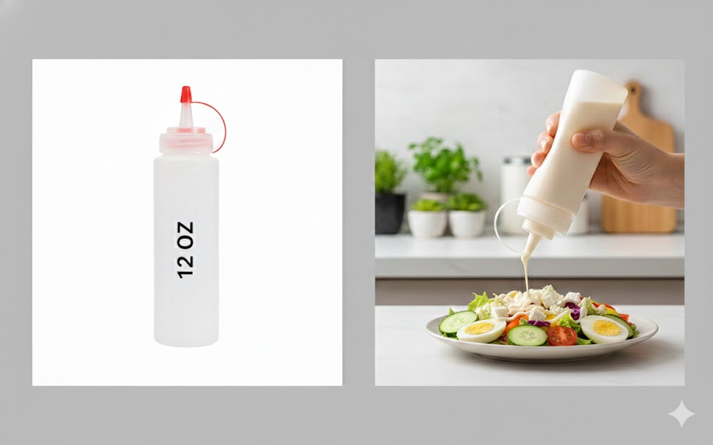 12 OZ Squeeze Bottle LX SZBTL-12oz