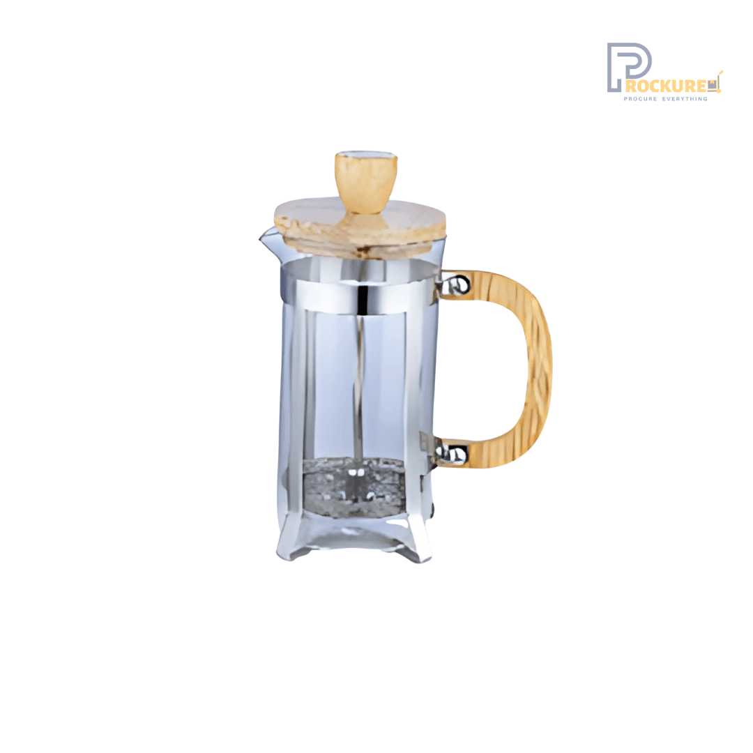 Medium Wooden Handle Coffee Plunger (350ml) – CPL160