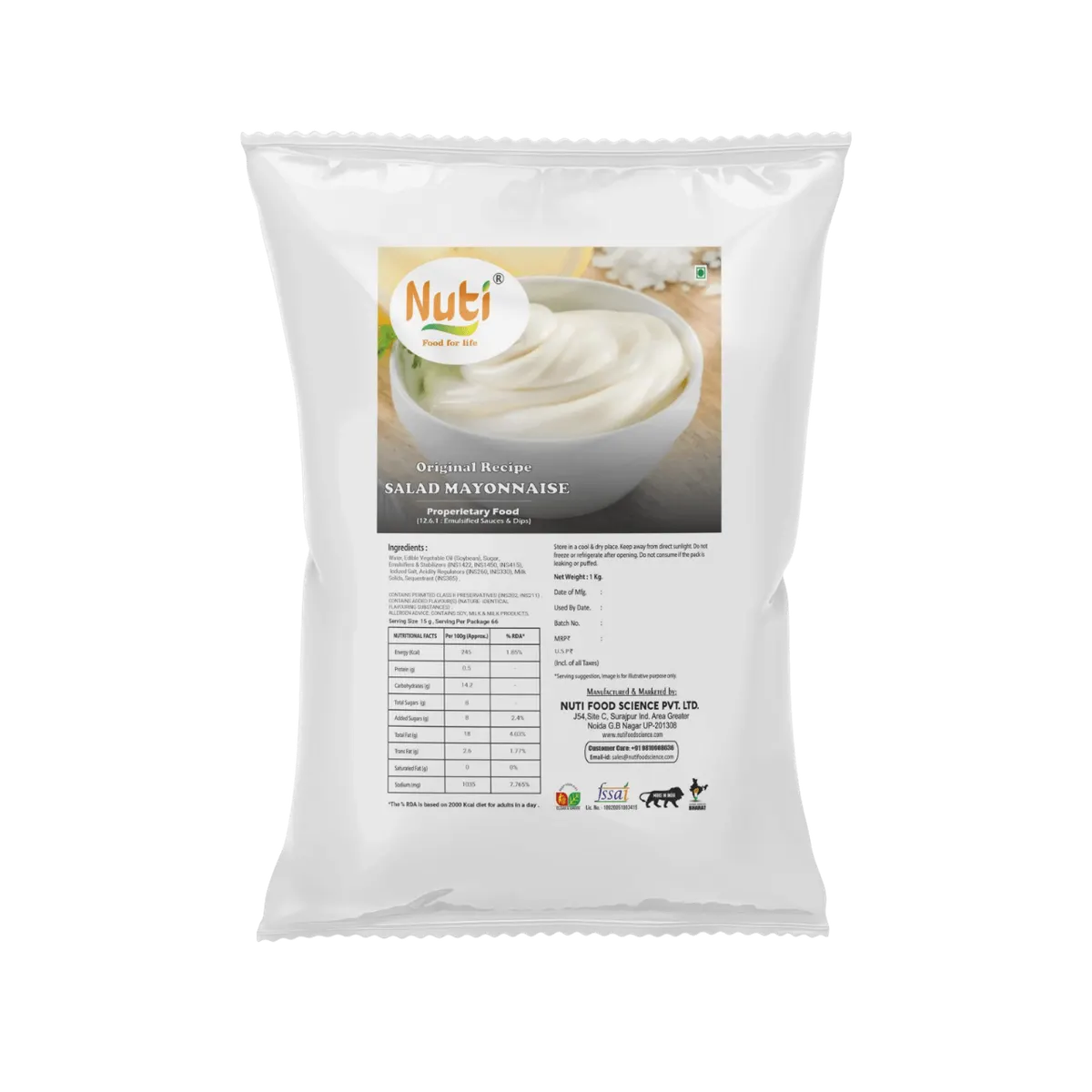 Nuti Salad Mayonnaise 1 Kg