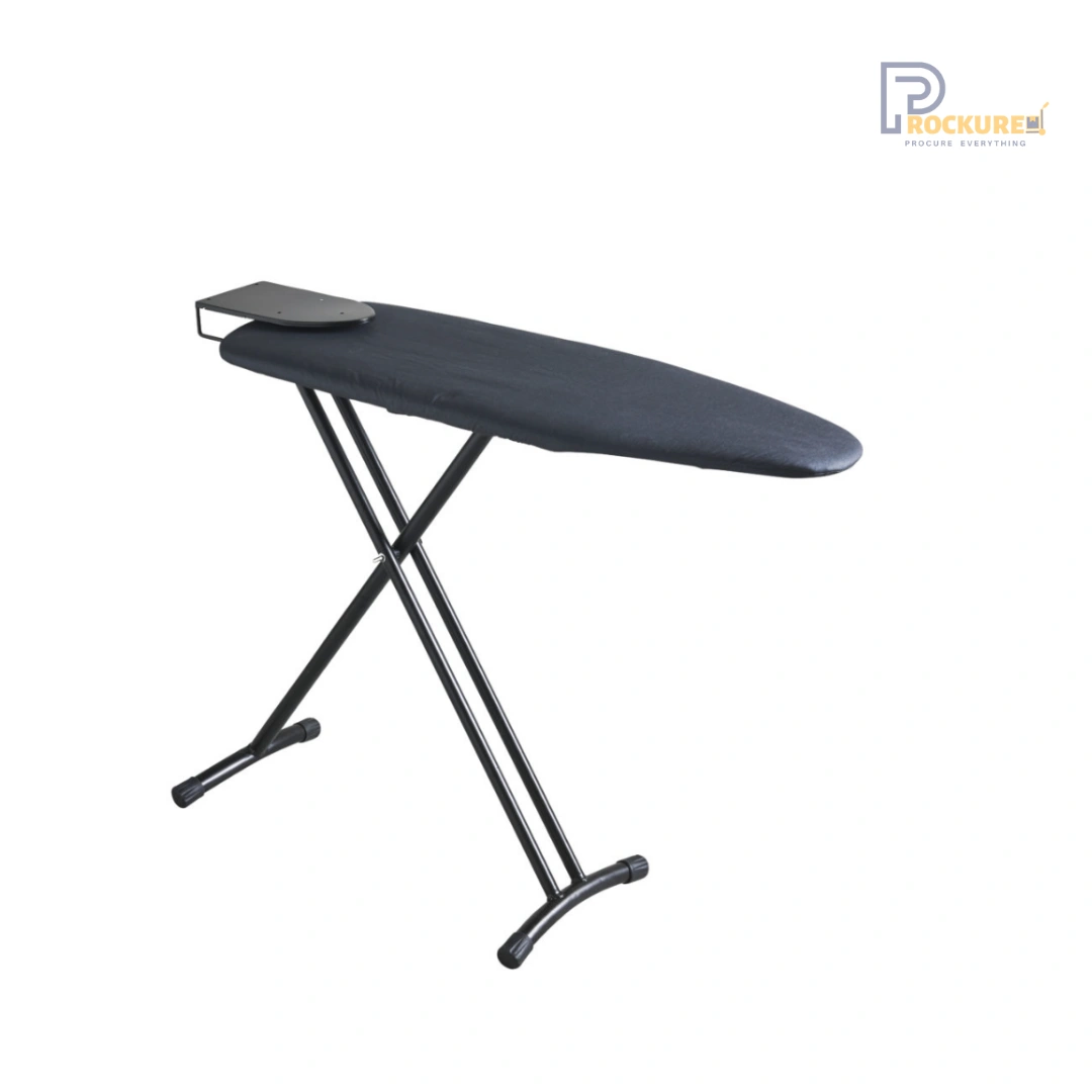 JVD Noble Iron Board – Folded H1205/W335mm, 10mm Black Cover with Padding, Black