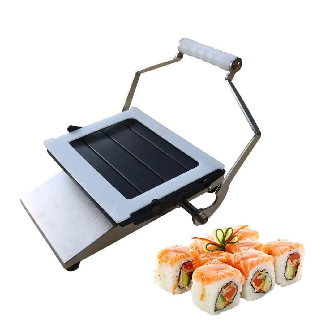Modinary Square Nigiri Sushi Rice Roll Machine — 304 Stainless Steel, 35mm & 45mm