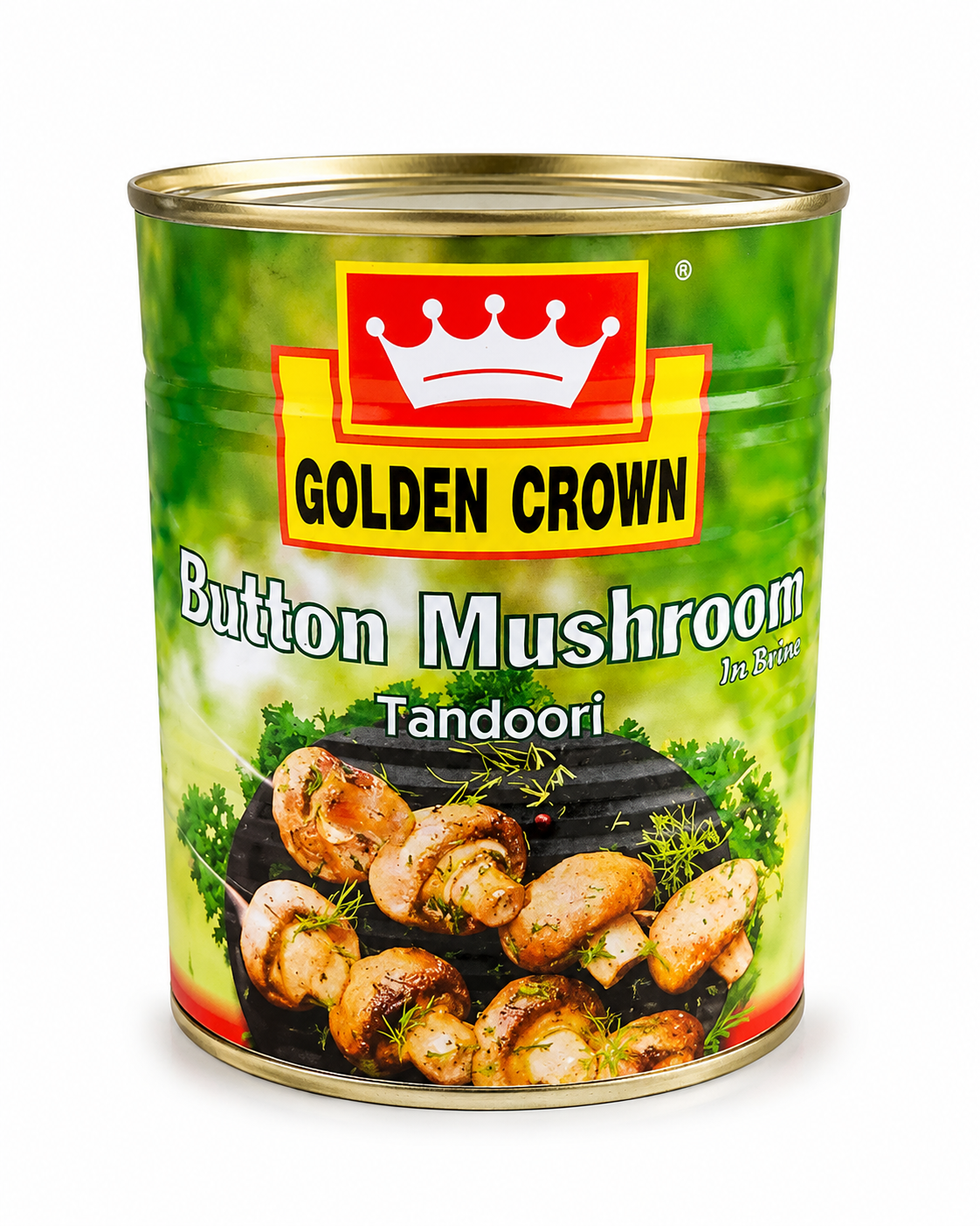 Golden Crown Mushroom Button Tandoori 800gm GCMBT-800