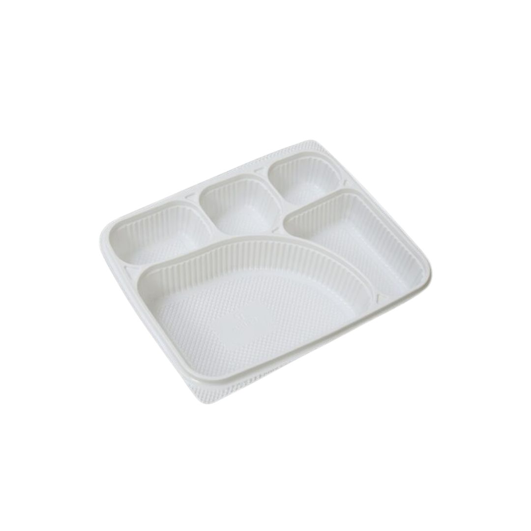 Paras 5CP Parcel Meal Box With Lid | Polypropylene (Plastic)